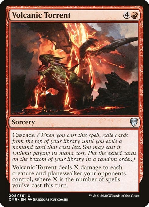Volcanic Torrent from Commander Legends (Uncommon)