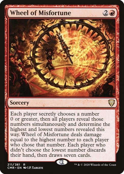 Wheel of Misfortune from Commander Legends (Rare)