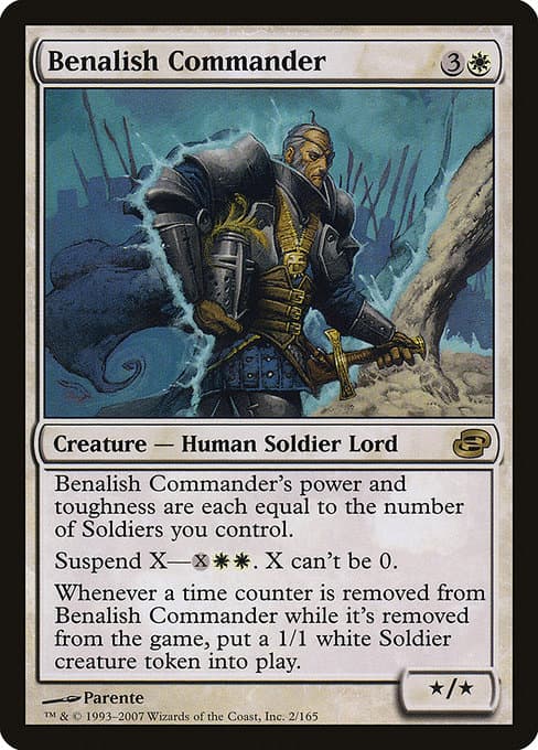 Benalish Commander from Planar Chaos (Rare)