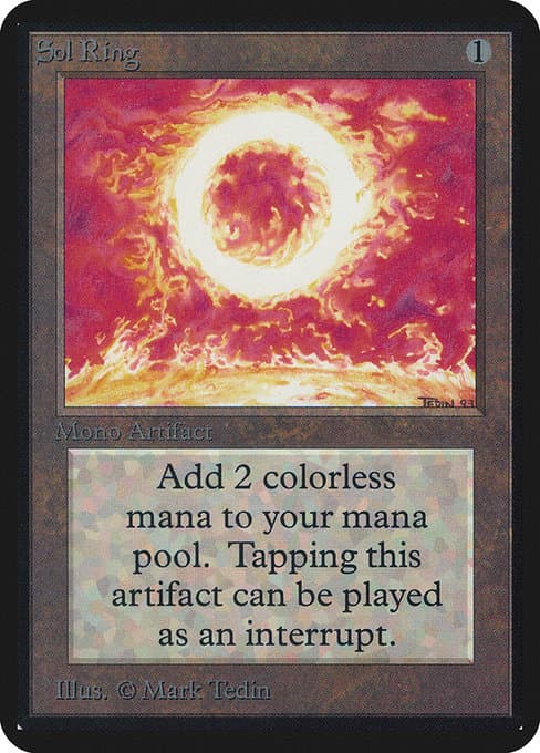 Sol Ring from Limited Edition Alpha (Uncommon)