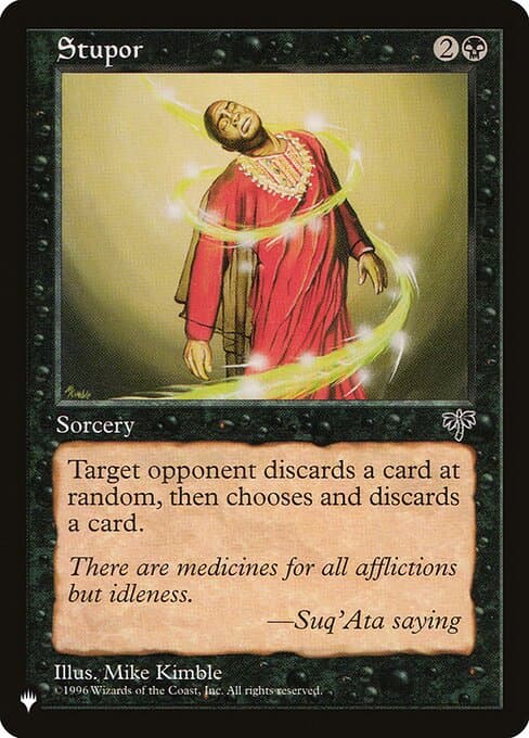 Stupor from The List (Uncommon)