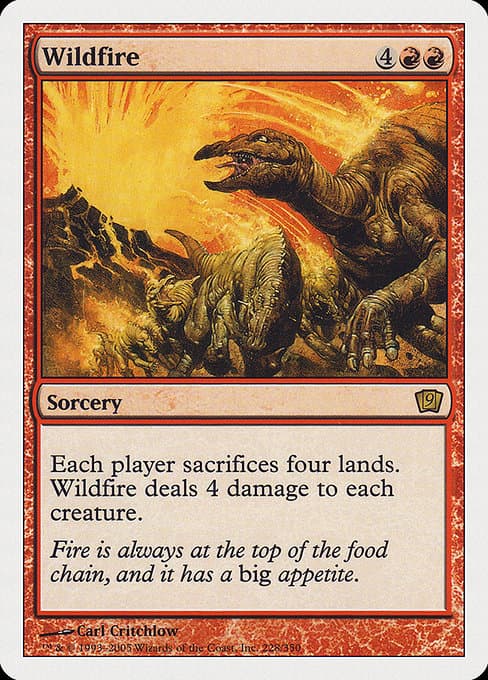 Wildfire from Ninth Edition (Rare)