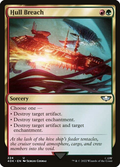 Hull Breach from Warhammer 40,000 Commander (Uncommon)