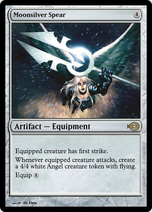 Moonsilver Spear from Magic Online Promos (Rare)