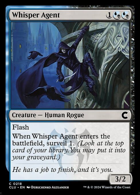 Whisper Agent from Ravnica: Clue Edition (Common)