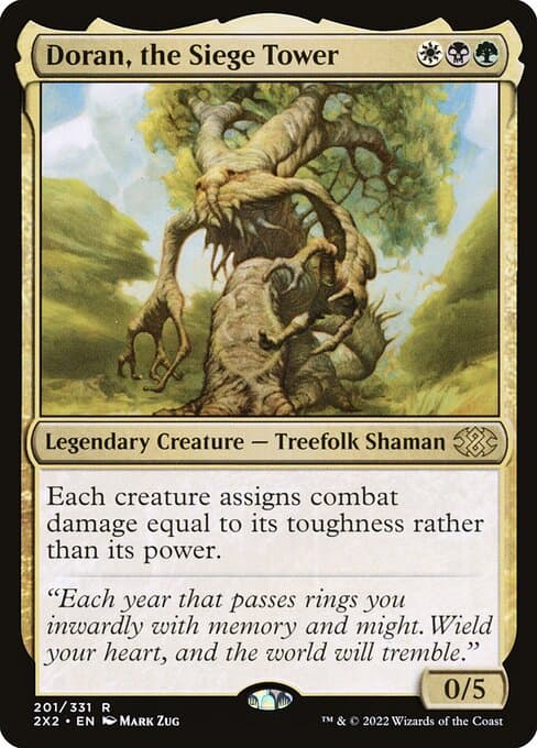 Doran, the Siege Tower from Double Masters 2022 (Rare)