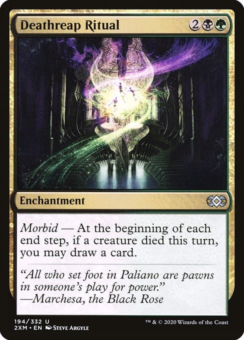 Deathreap Ritual from Double Masters (Uncommon)