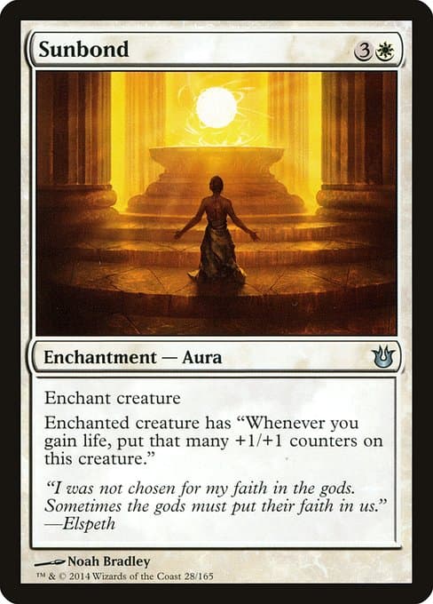 Sunbond from Born of the Gods (Uncommon)