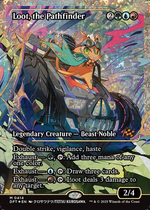 Loot, the Pathfinder from Aetherdrift (Mythic)