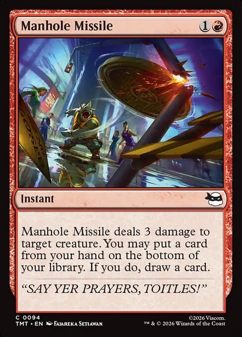Manhole Missile (Common)