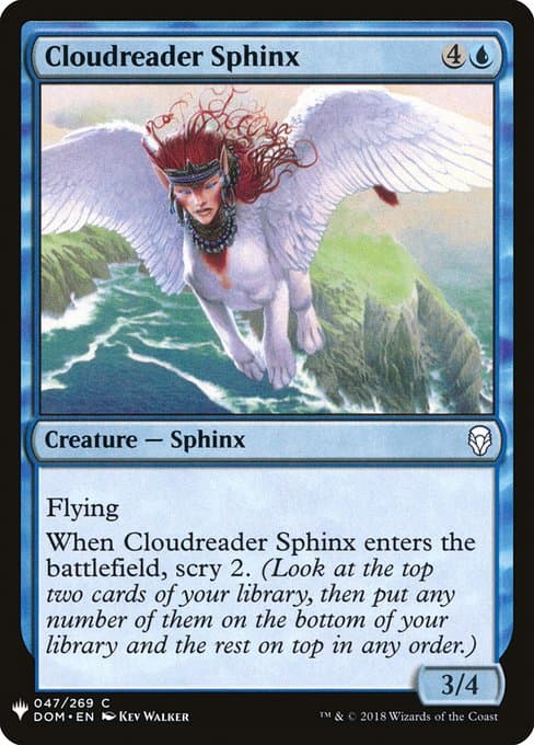Cloudreader Sphinx from The List (Common)