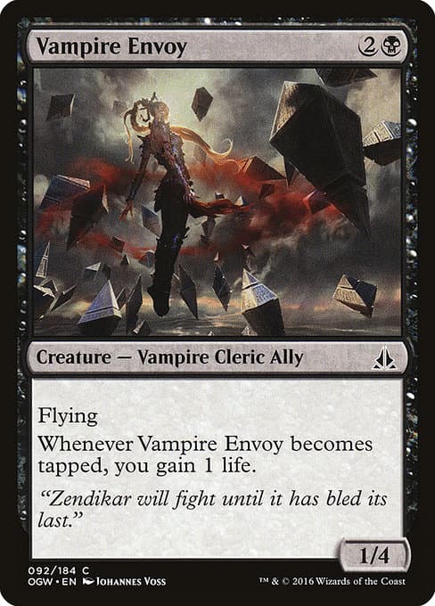 Vampire Envoy from Oath of the Gatewatch (Common)
