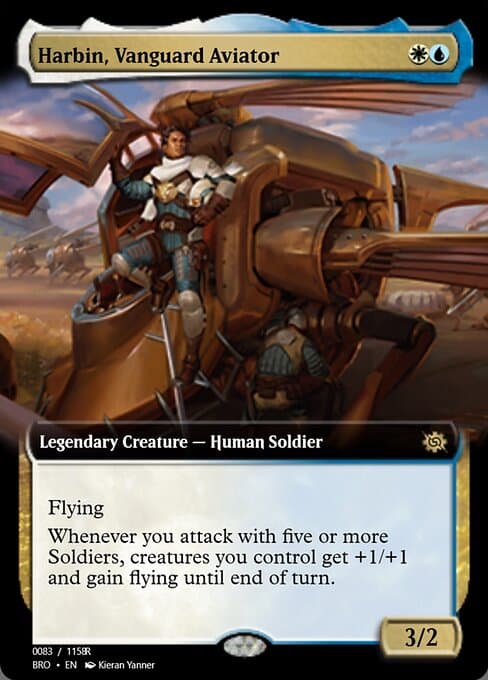 Harbin, Vanguard Aviator from Magic Online Promos (Rare)