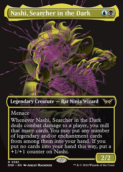 Nashi, Searcher in the Dark from Duskmourn: House of Horror (Rare)