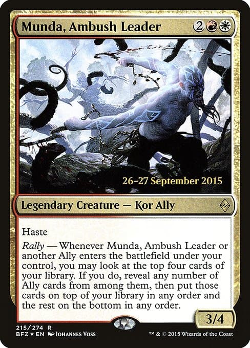 Munda, Ambush Leader (Rare)