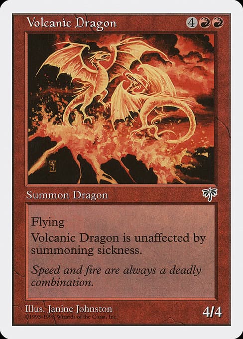 Volcanic Dragon (Rare)