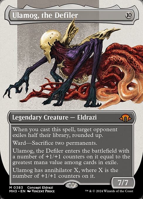 Ulamog, the Defiler from Modern Horizons 3 (Mythic)