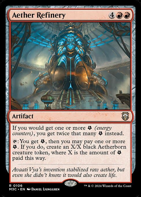 Aether Refinery from Modern Horizons 3 Commander (Rare)