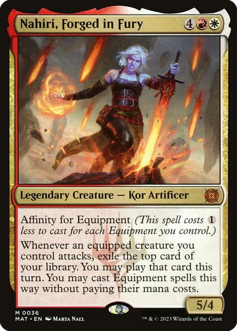 Nahiri, Forged in Fury (Mythic)