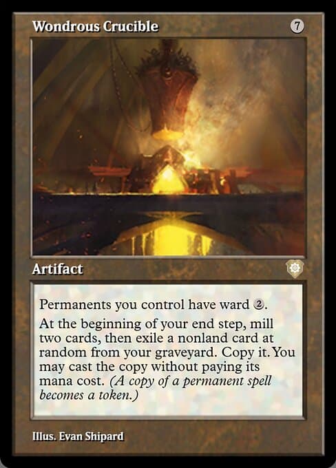 Wondrous Crucible from Magic Online Promos (Rare)