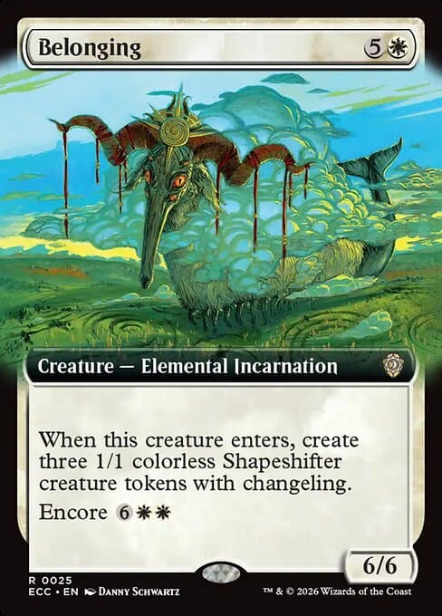 Belonging from Lorwyn Eclipsed Commander (Rare)