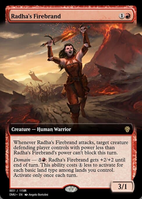 Radha's Firebrand from Magic Online Promos (Rare)