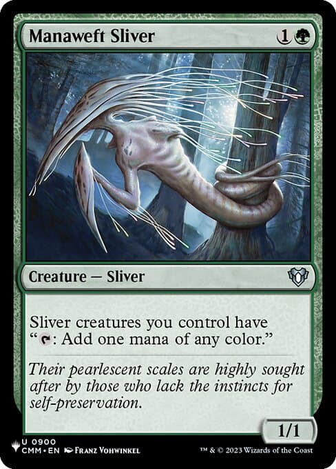 Manaweft Sliver from The List (Uncommon)