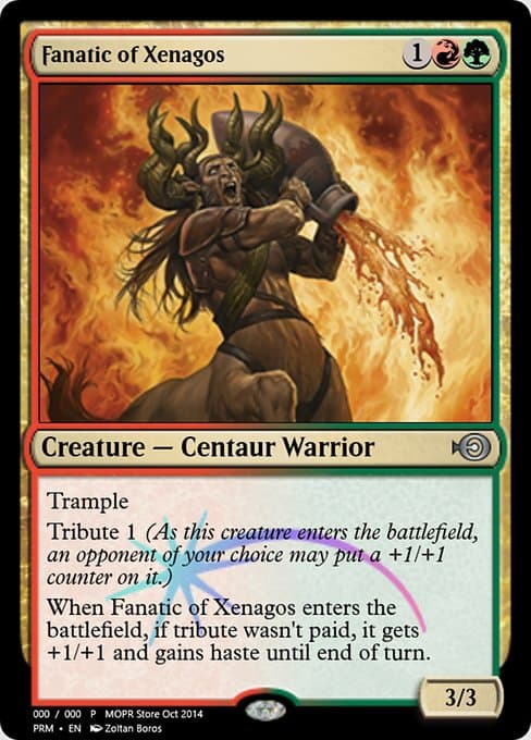Fanatic of Xenagos from Magic Online Promos (Uncommon)