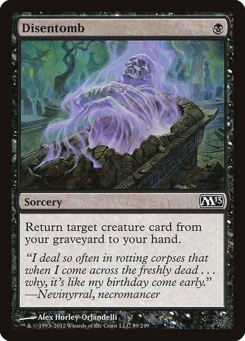 Disentomb from Magic 2013 (Common)