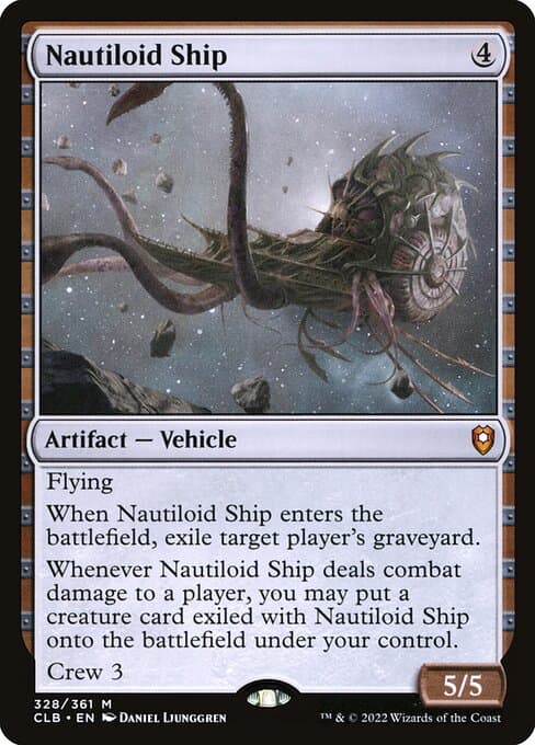 Nautiloid Ship from Commander Legends: Battle for Baldur's Gate (Mythic)