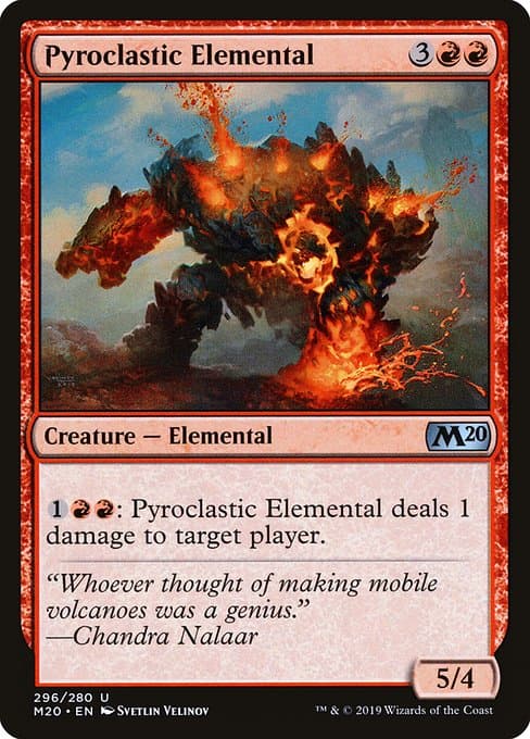 Pyroclastic Elemental from Core Set 2020 (Uncommon)