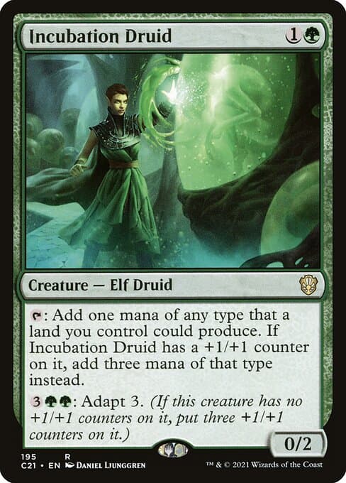 Incubation Druid from Commander 2021 (Rare)