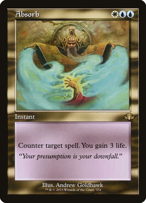 Absorb from Dominaria Remastered (Rare)