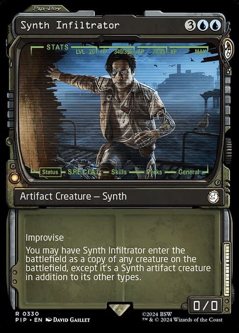 Synth Infiltrator from Fallout (Rare)