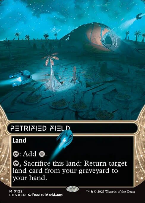 Petrified Field from Edge of Eternities: Stellar Sights (Mythic)