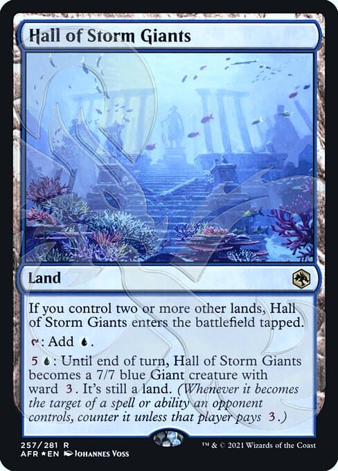 Hall of Storm Giants from Adventures in the Forgotten Realms Promos (Rare)