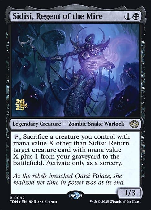 Sidisi, Regent of the Mire from Tarkir: Dragonstorm Promos (Rare)