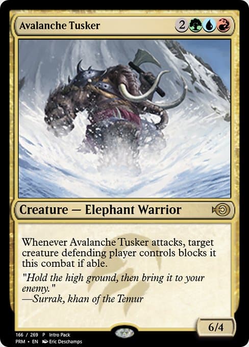 Avalanche Tusker from Magic Online Promos (Rare)