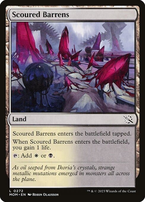 Scoured Barrens from March of the Machine (Common)