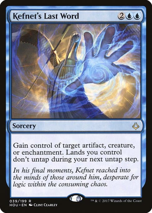 Kefnet's Last Word from Hour of Devastation (Rare)