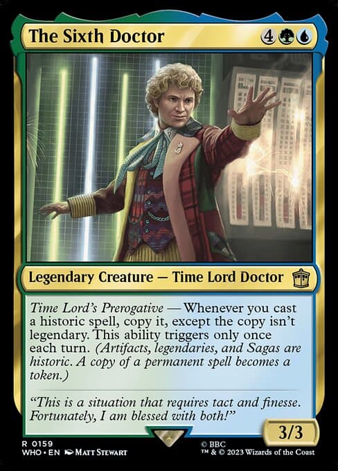 The Sixth Doctor (Rare)