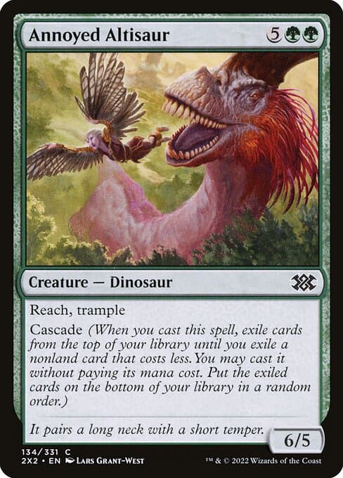 Annoyed Altisaur from Double Masters 2022 (Common)