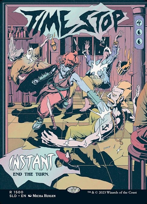 Time Stop from Secret Lair Drop (Rare)