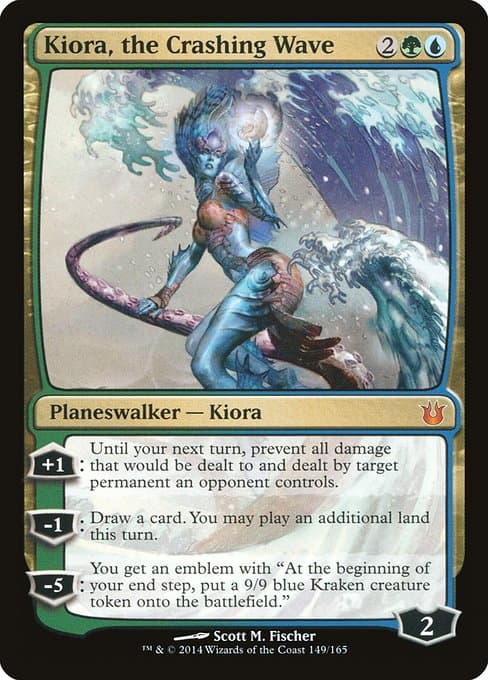 Kiora, the Crashing Wave (Mythic)