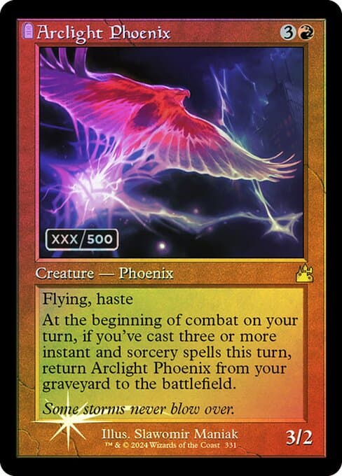 Arclight Phoenix from Ravnica Remastered (Rare)