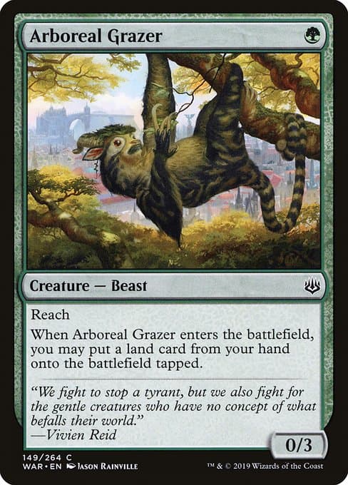 Arboreal Grazer from War of the Spark (Common)