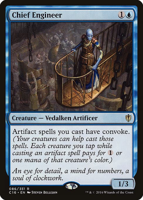 Chief Engineer from Commander 2016 (Rare)