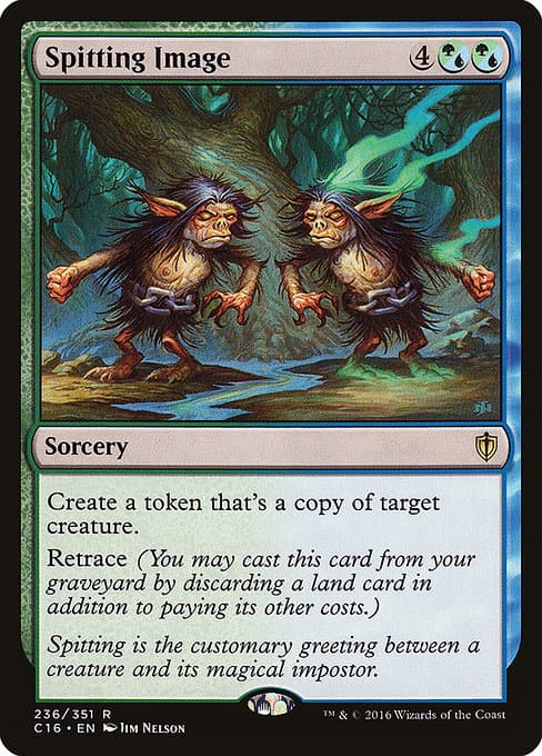 Spitting Image from Commander 2016 (Rare)