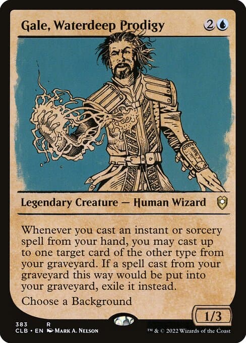 Gale, Waterdeep Prodigy from Commander Legends: Battle for Baldur's Gate (Rare)