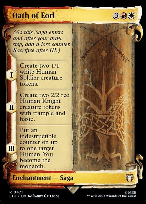 Oath of Eorl from Tales of Middle-earth Commander (Rare)
